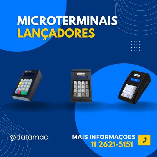 Imagem de um Microterminal Lançador para automação comercial.