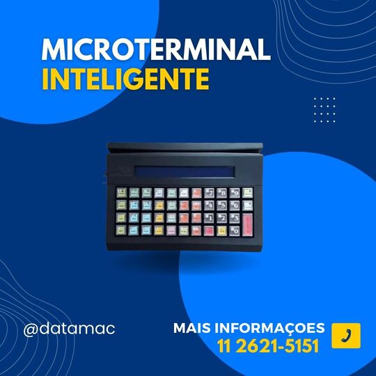 Imagem do Microterminal Inteligente iFox para operações eficientes para automação comercial.