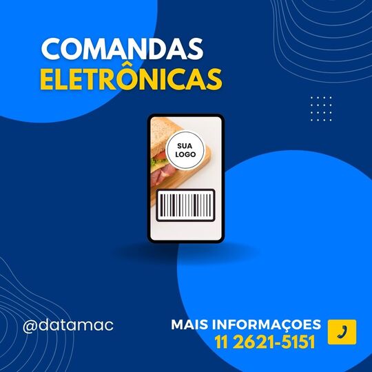 Imagem de Comandas Eletrônicas para automação comercial.