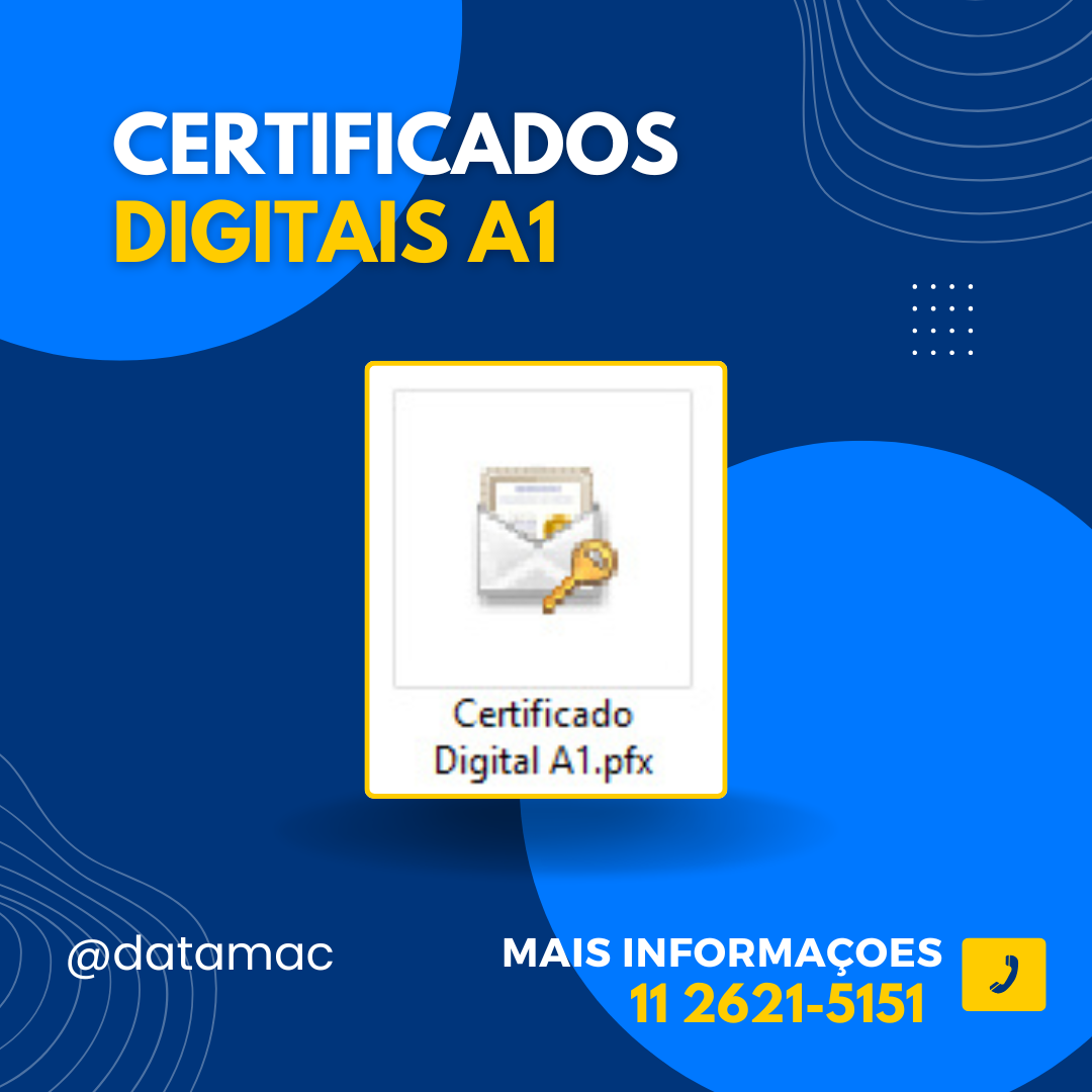 Imagem de certificado digital A1