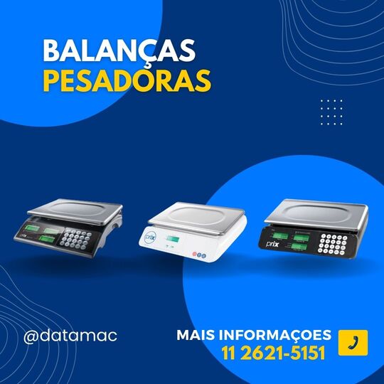 Imagem de uma Balança Pesadora para automação comercial.