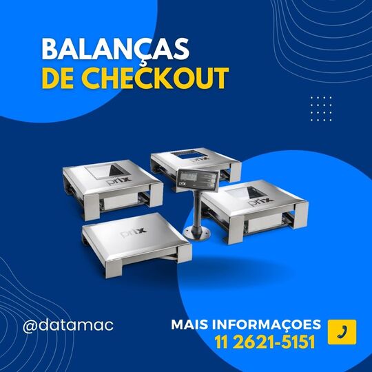 Imagem de Balanças de Checkout para automação comercial.